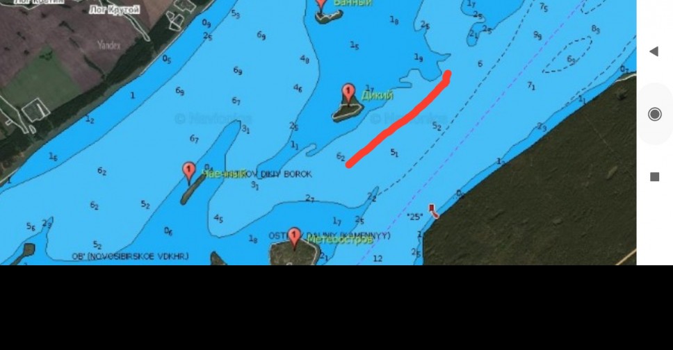 Карта рыбака новосибирской области